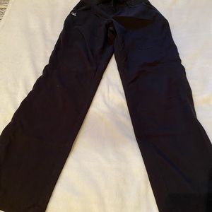 Black scrub pants